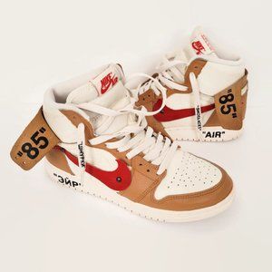 OOAK Air Jordan 1 High Sneakers Customs Youth 6.5